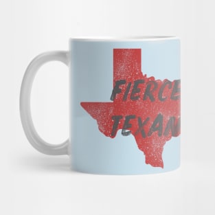 The Fierce Texan Red Mug